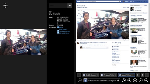 Screenshot of a Facebook photo