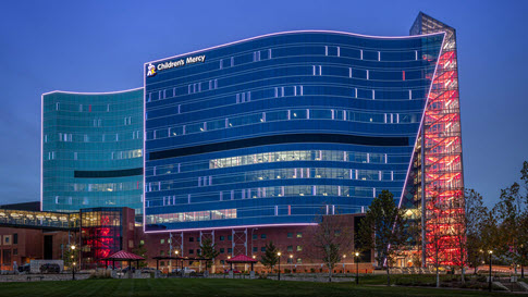 Exterior view of Children's Hospital